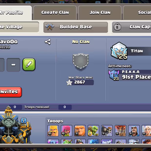 🔥[ PREMIUM TH-17 ]🔥SB-FB [MAX] - 8X EPIC || HEROS: 84-85-63-63-42 || JUSTICE SCENERY  | LVL 17 WALLS | NICE TROOPS - Image 2