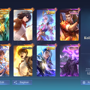 RC331|LV 51|HERO 95|SKIN 192|RENOWNED III|6 EMBLEM MAX|2 ATTACK ON TITAN (FANNY,YIN)|GRANGER PRIME|KARINA KOF|FLORYN SAN - Image 1