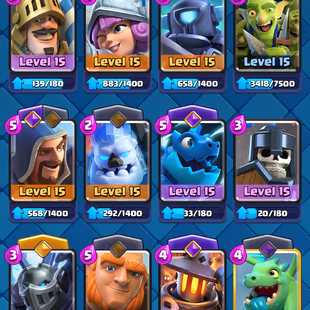 RARE ACCOUNT || 64 MAX CARDS(12 LVL 16-16 LVL 15-36 LVL 14) || 131 EMOTES || 16 EVOLUTION 27 SHARDS  - Image 5