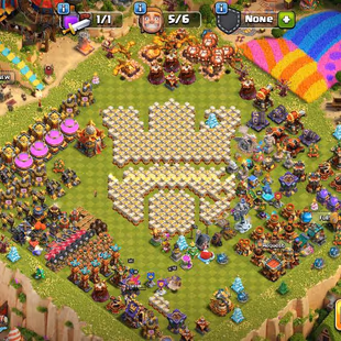 🏰TH 16 FULL MAX | HEROES 95-95-80-70-45 | ALL EQUIPMENT | 💥MAX SB FB EB RS | RARE DRAGON STATUE | 500 NAME CHANGE - Image 1