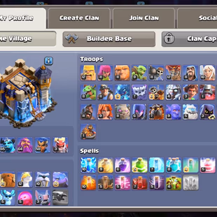 🔥TH 18 NEAR MAX🔥BK 100 AQ 100 MP 64 GW 63 RC 50 || GOOD HERO EQUIPMENT || FREE NAME CHANGE || 8 HERO SKIN - Image 4