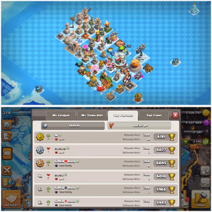 105 Skins 21 Scenery !!  All Statues [Dragon-Snowman-Golden Poet]-All Medel Statues !! TH 18 Maxout !! 15 Skins Set !!  - Image 6