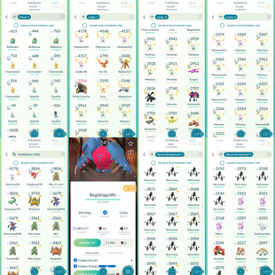 Level 80 -25 legend iv100-130 pass-7115 Coins-1563 legend-592 Hundo-1697 shiny-156 Shundo-179 Costume-73 3move pvp-1150  - Image 6