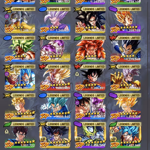 D927-IOS+Android-Nice Acc-11 UL(SS4 Goku+SS Goku+Goku Uis+SS4 Vegeta+Hit+Gohan+Super Vegito)+41 Legends+Vip Equipment - Image 6