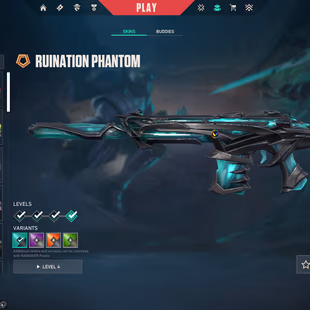 NA | 43 Skins | 3 Knives | Champ 2022 Knife | RGX 11z Pro / Ruination Phntm | Prelude Chaos / Gaia's Vndal | 30K VP Spnt - Image 6