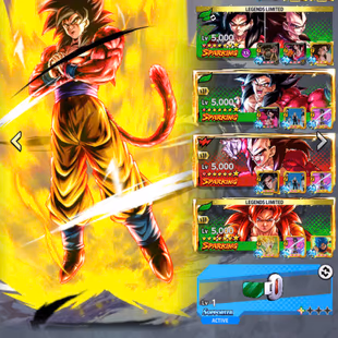 D885-IOS+Android-4 UL(SS4 Goku Full Red Star+SS4 Vegeta)+Good Team GT PVP+27 Legends+Good Equipment+SS4 Gogeta Zenkai - Image 2