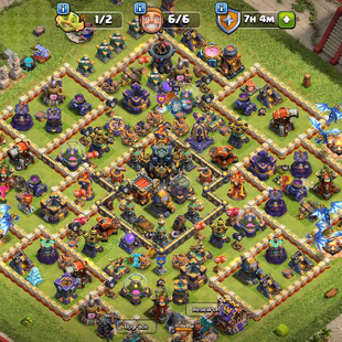 201 | Rare 2x league skin Th17 best deal | good lvl 11x epic equipment | good walls and defence | heros-84-94-45-70-40 - Image 1
