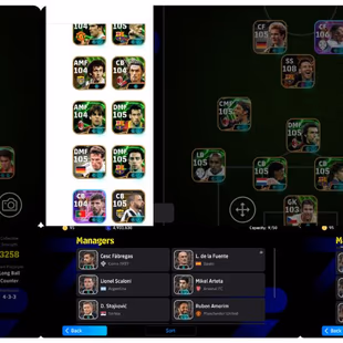 3258 STRENGTH -35X TUTAL PAID CARD-108 MESI AND RUMME  GULLIT BEST CARD-FULL BALACE ID AND SUBS-MANY PAID BEST MANAGER-C - Image 1