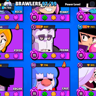 BEST OFFER | 65.3K TROPHY | 98/99 BRAWLER | 45X MAX | 37X HYPER | 250X SKINS | HUGE OLD SKINS | DELIVERY INSTANTLY  - Image 5