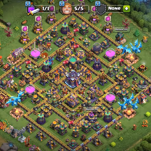 🔥[13'800 GEMS-PREMIUM TH-15🔥[8EPIC-F.BALL-20-E.BOOT] | 700 CWL MEDALS | NC FREE | GOLDEN WALLS | LOW PRICE | BEST DEAL - Image 2