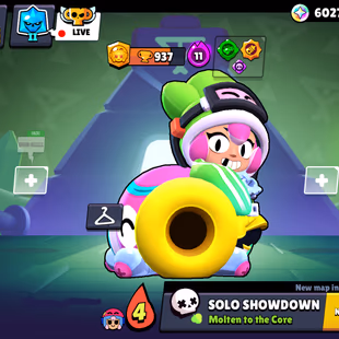 RARE | 23X BUFFIET/METEORIC | 96K TROPHY | 380X SKINS | 100/100 BRAWLER | 95X MAX | 92X HYPER | 122/113X SUPER RARE SKIN - Image 1