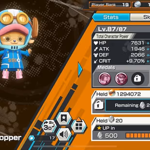 [3650] [ IOS ] 2 EX MAX - Law + Yamato Hybrid , 1117 GEMS IOS + 252 fragments , Bfs chopper Light , Support 125 - Image 4