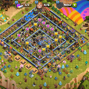 🔥21025 Gems🔥 || Th18 || All 15 Epic Equipment || Heroes 85-86-43-60-30 || 1117 Cwl Medals || Nc 500 Gems || 6 Buulders - Image 1