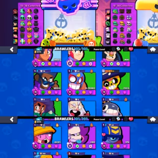 83K TROPHY|56 MAX|50 HYPER|20 BUFFIES|200 GEMS|375 SKINS|650 PINS|500 ICONS|142 EPIC SKINS|12 LEGENDARY SKINS|DREAD KNIG - Image 1