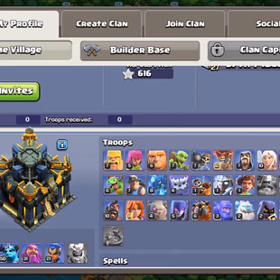 💥( PREMIUM )🌈[ TH17 ] -SEMI MAXED [12x EPIC EQUIPMENT ] [ HEROS SKIN] || HERO-42-41-50-31-21 || FULL SAFE ACC - Image 4