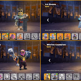 [BEST OFFER] TH15: BK83-AQ90-MP62-GW60-RC33 | 248 XP | 3894 WAR STARS | 12 HEROES SKINS | GOOD ITEMS | INSTANT DELIVERY - Image 4