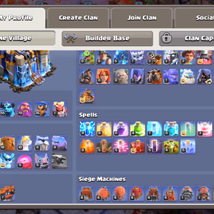 [24xSCENERIES]🔥PREMIUM TH18💎25 HEROS SKINS | EPIC EQUIPMENTS | NC AT 1500 GEMS |LEGENDARY SCENERIES WITH HEROS SKINS | - Image 3