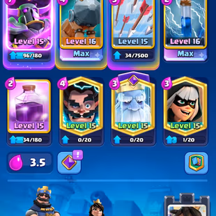 Royal Champ || Level 62 || Kt 15 ||Evolved 22 ||16level 2cards ||15Level 16Cards || 14Level 20 cards || Instant Delivery - Image 3