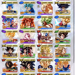 D900-IOS+Android-7 UL(SS4 Goku+SS Goku+Beast+Super Vegito+S Gogeta)+42 Legends+Good Equipmen+Goku Saga+Namek Goku+Vegeta - Image 4