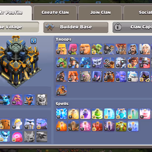 🌟BEST OFFER🌟TH 17! RED DEFENCE | HIGH HEROS 95-100-77-70-45 | 14 EPIC EQUIPMENT 6 EPIC LVL-20 NC-YES BUILDER BASE MAXD - Image 4