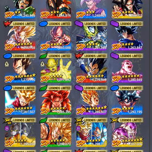 D817-IOS+Android-Nice Account 12 ULTRA(Goku Uis+SS4 Gogeta+SS2 Gohan+Vegtio+Gogeta)+40 Legends+Good Equipment+Good Team - Image 4