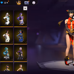 X181|Lvl 71|64 CHARACTER|243 COSTUME(26 MYTHIC)|347 WEAPON(7 EVO+48 MYTHIC)|M1014 Scorpio LvL 4|Scar Megalodon Alpha Lv  - Image 6