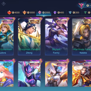 🔥 PREMIUM ACCOUNT🔥|| LEVEL 67 || LEGEND 1 || GRAND 10 || |EXQUISITE 12 ||  EXALTED 3 || SKINS 360 || HEROS 130 - Image 4