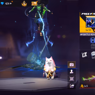 X295|Lvl 53|49 BUNDLE(4 ARTIFACT)|COBRA LEGENDARY 4 COLOUR|74 COSTUME(28 MYHTIC)|165 WEAPON(9 EVO+42 MYTHIC)|M1014 Green - Image 1