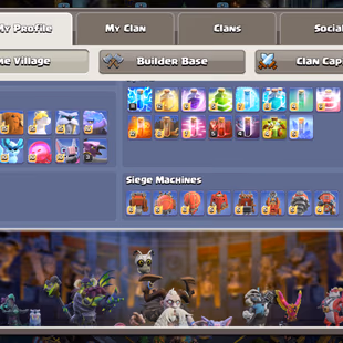 RARE🔥9 EPIC MAX!XP 254🔥TH 18 VERY NEAR MAX!HEROS:105-105-95-80-55!FULL MAX WALLS!NEAR MAX TROOPS!MAX DEFENCE  - Image 5