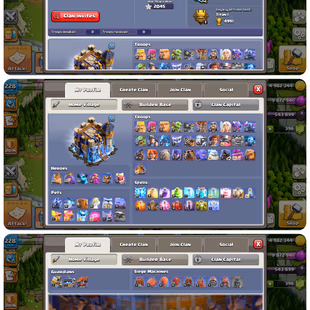 F679-||🔥TH18 FULL MAXED🔥|| HEROS-100-100-80-72-50-13 || WALL MAX || 15X EPIC EQUIPMENT MAX TYPE || 10X RARE HEROS SKIN - Image 3