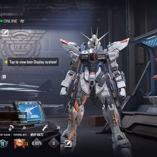 Level 400 | Ethan Gundam | Mythic JAK x AK117 x M13 x Krig | 4 Mythic 8 Legendary Skins | Activision Only  - Image 1