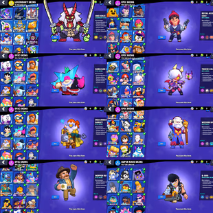RAREST 99k TROPHIES 🌟 LUXURY SKINS | STAR SHELLY 🌟99 MAX POWER BRAWLER | 99 BRAWLER UNLOCK | 97 HYPERCHARGE | 483 SKIN - Image 8