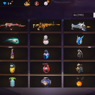 X156/Lvl 66/42 CHARACTER/129 BUNDLE SET/332 COSTUME(18 MYTHIC)/156 WEAPON(2 EVO+50 MYTHIC)/COBRA MP40 LVL 2/MYTHOS FIST/ - Image 7