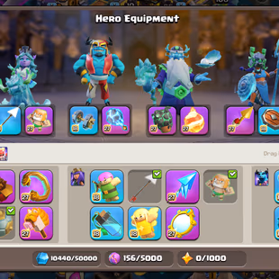 🔥35/35 EPIC EQUIPMENT MAX🌹[TH18] MAX || 659 GLOBAL RANK || LAB/WALLS/DEFENCE MAX || 4 RARE SCENERY || CHEAPEST - Image 6