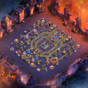 🔥RARE 16x SCENERIES💎 TOWNHALL 18 [] COSMIC SET - 25 EQUIPMENT MAX [] MAX WALLS [] MAX HERO n PET - 9K CUP -AVAILABLE - Image 2