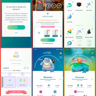 🎯LEVEL 47 ACCT PG 2021) SHINY LUGIA  MEWTWO  GROUDON  HO-OH 🐓 154 LEGEND | 306 TRADE PG )  RARE COLLECTOR ACCT - Image 4