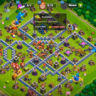 BEST OFFER | TH 12 MAX OUT | HEROES : 65-65-40-40 | 4 EPIC EQUIPMENT | NC FREE | 317 MEDALS | XP 127 | 3K GEMS - Image 2