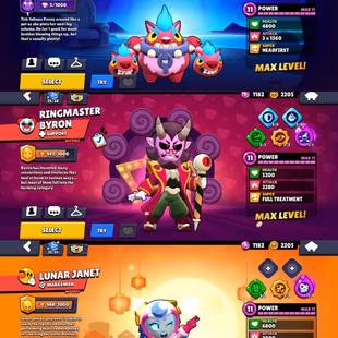 🔥 92.400 TROPHY 🏆 | 100/100 BRAWLERS | 63 MAXED BRAWLERS | 335 SKINS | XP 131 | FULL MAIL ACCESS | HYPERCHARGED 49 - Image 5