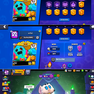 🔥CHEAPEST 35K TROPHY🔥 23X MAX BRAWLER | 23X HYPERCHARGE | 205 SKINS | 69X RARE SKINS | CHECK PHOTOS | INSTANT DELIVERY - Image 1