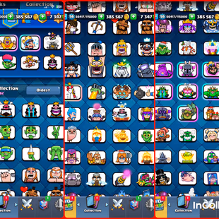 CR✅BS 98 Brawlers Max]✅ [CR 15 Evolutions] [8 Years Old ID] [40 Max] [10K Trophy] [1 Hero Unlocked] [94 Emotes] - Image 5