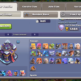 Th15 Full Max [5k-Gems] | Hero-90-90-65-40 | Equipment-9-Epic Almost Max | XP-206 | Defence Wall Max | NC-Yes | BEST-DEA - Image 3