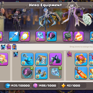 🔥RAREST COSMIC FULL SET🔥[TH18] FULLY MAX || PROFILE FULL MAX  ||  ALL HELPER MAX || 10 EPIC EQUIPMENT MAX || CHEAPEST - Image 8