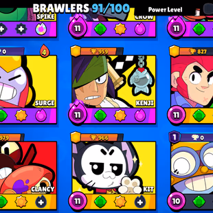 🔥45.8K TROPHY-26 MAXED BRAWLERS-23 HYPERCHARGED!!NC FREE-EXCLUSIVE SKINS-BEST DEAL  - Image 7