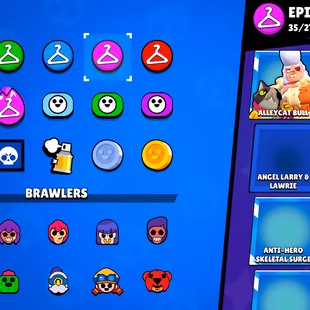 BEST CHEAPEST BS ACCOUNT || 51K TROPHY || 19 HYPER 18 MAX 37 MAX TOTAL || 23k COIN - 132 SKINS || CHEAP-SAFE - Image 6