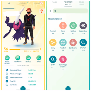 SUMMER SALE | LVL 54 | 2019 YEAR | LEGENDARY 113 | SHINY 53 | LEGENDARY SHINY 5 | HUNDO 24 | COSTUME 7 - Image 1