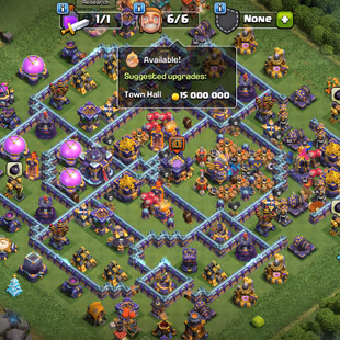 🔥Xp-229🔥|| Th15 Fully Maxed || All 15 Epic Equipment || Heroes 90-90-70-65-40 || 6 Builders || Nc 500 Gems || Cheapest - Image 1