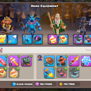TH 15 Full Maxed !! Full Cwl Medals !! War Arena Scenery !! 100+ Obstacles !! 15 Epic Equipment !! Namechange Free - Image 6