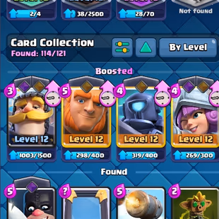 5800 TROPHIES | 37 LVL | KT 12 | 114 CARDS | 4 EVO | EMOTE 18 | PVU0GC8CV - TAG ACCOUNT - Image 5