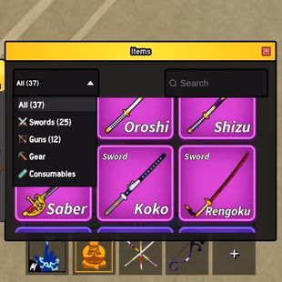 Global - Level 2800 - Money 2926446 - Swords 25 - Guns 12 - Fruits 14 - Code1098 - Image 5