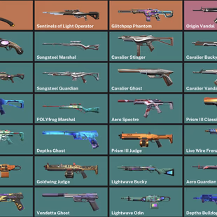 NA - LVL 117 - Unranked - 2 Knives - 42 Skins(11,475 VP) Champions 2021 Karambit, Sentinels of Light Operator, Glitch - Image 4